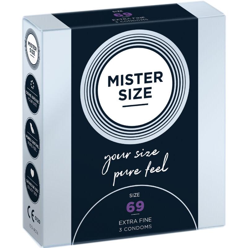 Mister size - preservativos talla xxxl 69 mm (3 unidades) Mister size - preservativos talla xxxl 69 mm (3 unidades)