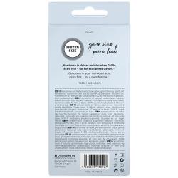 Mister size - preservativos talla xs 47 mm (10 unidades)