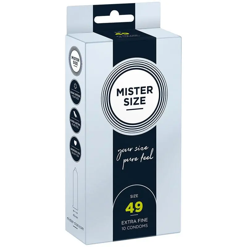 Mister size - preservativos talla s 49 mm (10 unidades) Mister size - preservativos talla s 49 mm (10 unidades)