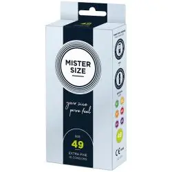Mister size - preservativos talla s 49 mm (10 unidades) Mister size - preservativos talla s 49 mm (10 unidades)