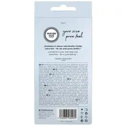 Mister size - preservativos talla m 53 mm (10 unidades) Mister size - preservativos talla m 53 mm (10 unidades)