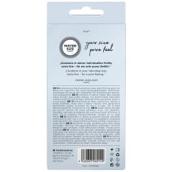 Mister size - preservativos talla xl 60 mm (10 unidades)