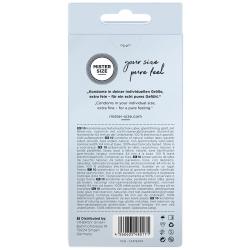 Mister size - preservativos talla xxl 64 mm (10 unidades)