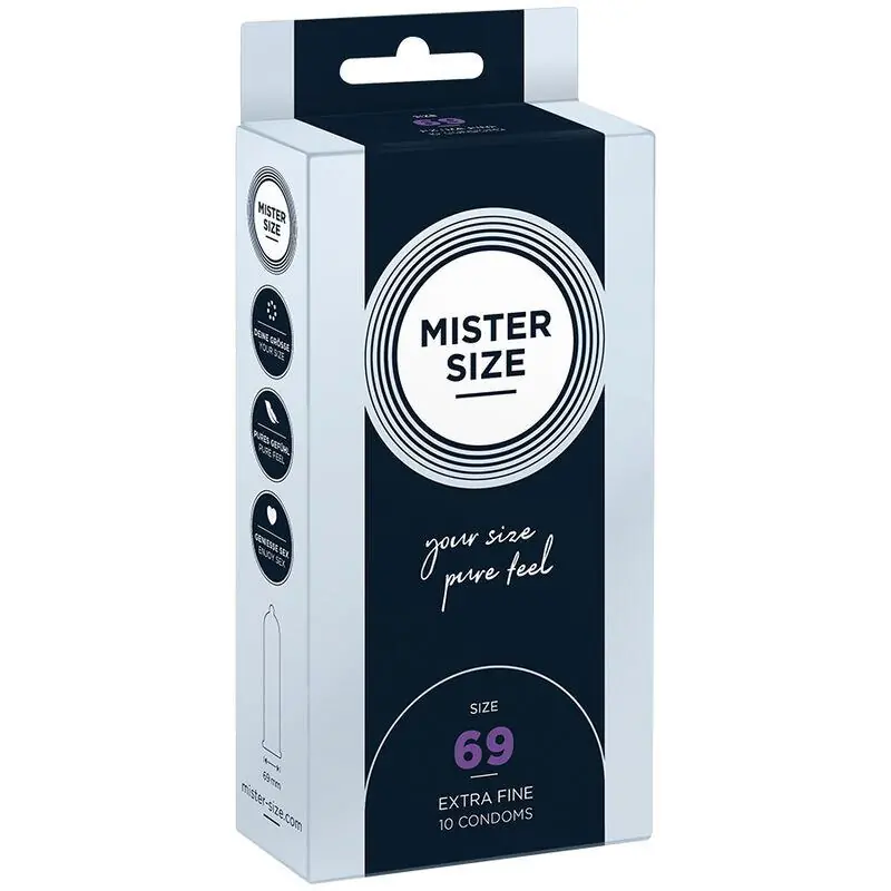 Mister size - preservativos talla xxxl 69 mm (10 unidades) Mister size - preservativos talla xxxl 69 mm (10 unidades)