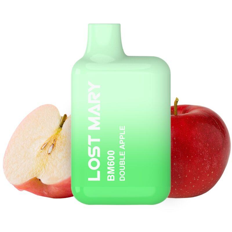Lost mary - bm600 vaper nicotina 2% desechable sabor doble manzana Lost mary - bm600 vaper nicotina 2% desechable sabor doble manzana
