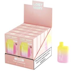 Lost mary - bm600 vaper nicotina 2% desechable sabor limonada rosa