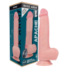 Rockarmy arnés + liquid silicone vibrador control remoto premium apache 22cm - 7