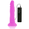 Diversia dildo flexible con vibracion 23 cm - lila - 3