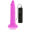 Diversia dildo flexible con vibracion 23 cm - lila - 4