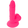 Diversia 17 cm rosa, vista cenital con la ventosa