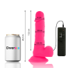 Diversia dildo flexible con vibracion 20.5 cm - rosa - 2