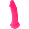 Diversia dildo flexible con vibracion 21 cm - rosa - 6