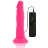 Diversia dildo flexible con vibracion 23 cm - pink - 3