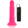 Diversia dildo flexible con vibracion 23 cm - pink - 4