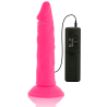 Diversia dildo flexible con vibracion 23 cm - pink - 6