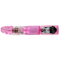 Baile - vibrador con rotación y rabbit multivelocidad y multirotacion