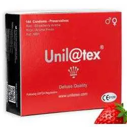 Unilatex preservativos rojos/fresa 144 uds Unilatex preservativos rojos/fresa 144 uds
