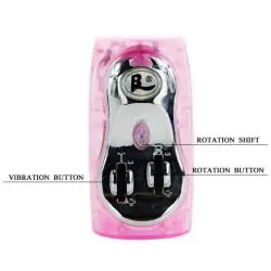 Baile - vibrador con rotación y rabbit multivelocidad y multirotacion