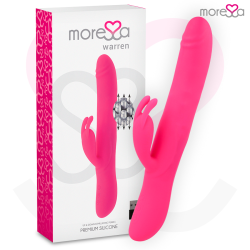 Moressa - warren impulsor oscilante y potente vibración premium silicona recargable