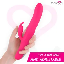 Moressa - warren impulsor oscilante y potente vibración premium silicona recargable