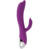 Vibrador Ohmama delfín de perfil, con la base plateada