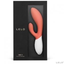 Lelo - ina 3 vibrador rabbit lujo coral