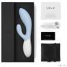 LELO INA 3 celeste con estuche, cable y documentación