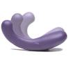 Je Joue G-Kii morado en sus tres posiciones de curva