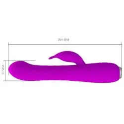 Pretty love - molly vibrador con rotacion recargable