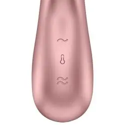 Satisfyer - hot lover vibrador rosa & beige