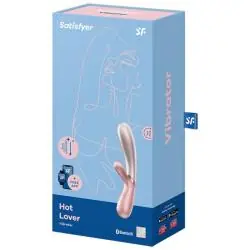 Satisfyer - hot lover vibrador rosa & beige