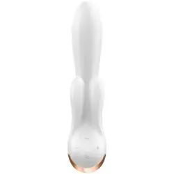 Satisfyer double flex vibrador app - blanco