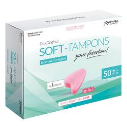 Soft-tampons tampones originales mini love / 50uds