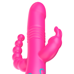 Happy loky - donald triple estimulación: anal, punto g & clítoris compatible con watchme wireless technology