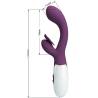 Pretty love - butterfly kiss vibrador rabbit & estimulador punto g morado - 10