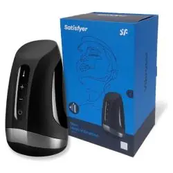 Satisfyer - men masturbador vibración con calor Satisfyer - men masturbador vibración con calor