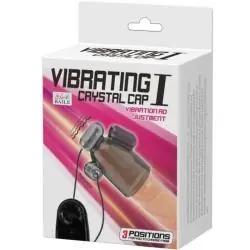 Baile - funda vibradora vibrating crystal cap i Baile - funda vibradora vibrating crystal cap i