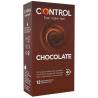 Caja de 12 preservativos Control sabor chocolate