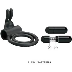 Pretty love - osmond anillo vibrador de silicona