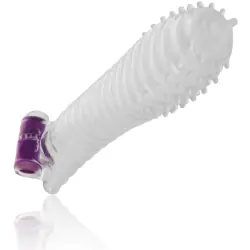 Ohmama - funda texturada pene con bala vibradora Ohmama - funda texturada pene con bala vibradora