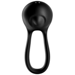 Satisfyer - majestic duo anillo vibrador negro