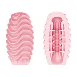 Pretty love - huevo masturbador doble cara rosa