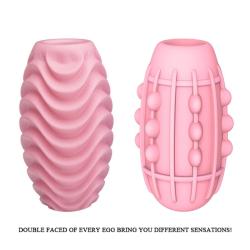 Pretty love - huevo masturbador doble cara rosa