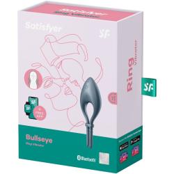 Satisfyer - bullseye anillo vibrador app gris