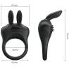 Pretty love davion anillo vibrador rabbit - 4