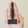 Rocks- off - petite sensations teazer plug anal vibrador negro - 4