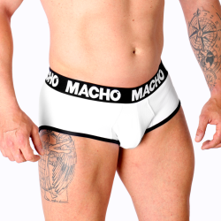 Macho - ms30bl slip blanco - - 20