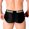 Slip Macho MS30NG negro, vista trasera, toma 5