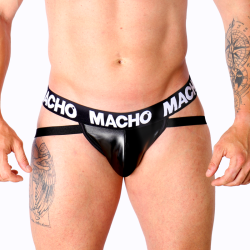 Macho - mx25nc jock cuero negro - - 9
