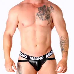 Macho - mx25nc jock cuero negro